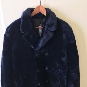 NWT Shearling Unisex Teddy Coat Jacket